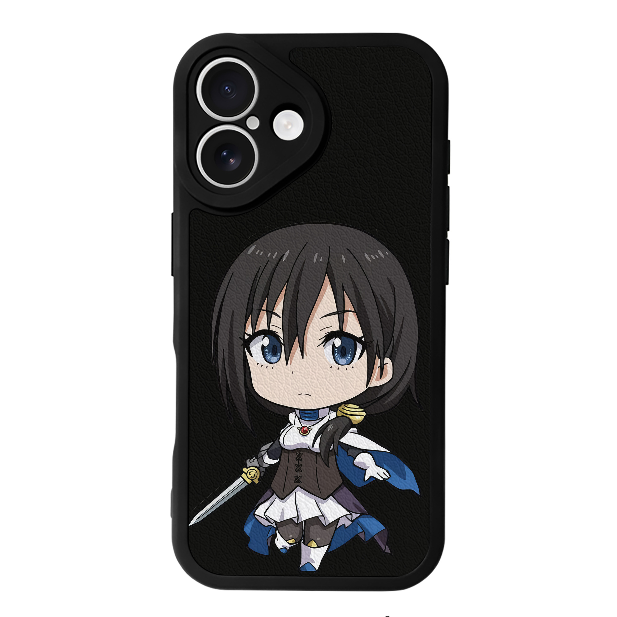 （画像用） 転スラ Regarding Reincarnated to Slime 【iPhone 16シリーズ対応】シリコンスマホケース（レザー調） 材質：シリコン